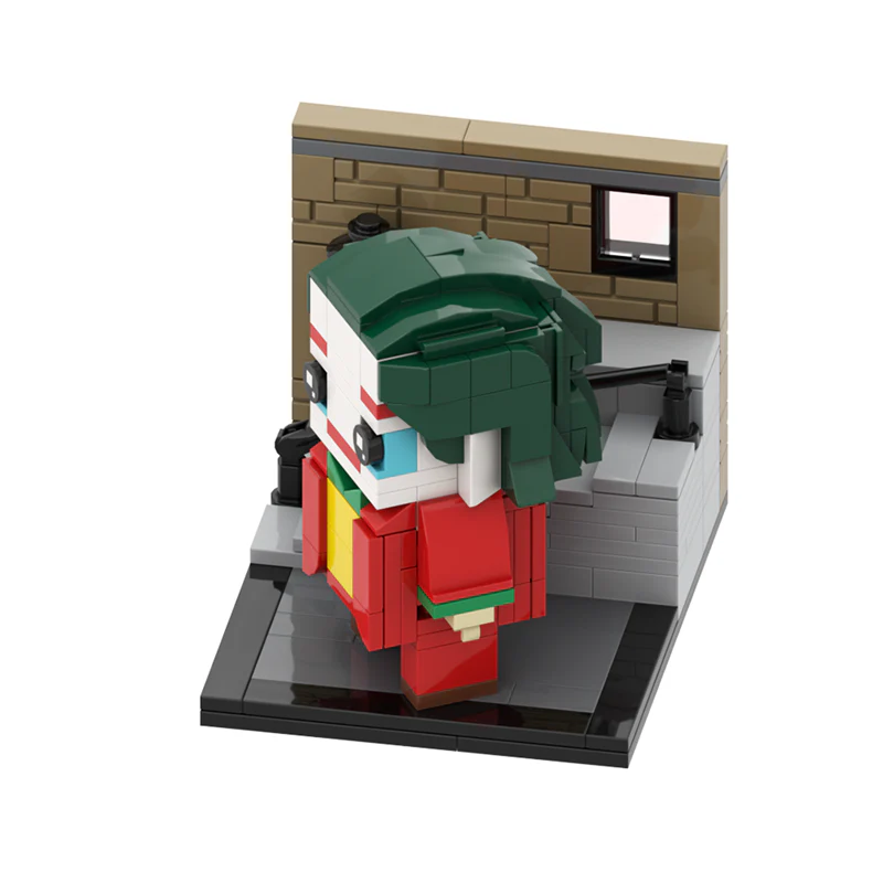 GOBRICKS MOC A0672 Clown 2 �?Staircase Clown - YWOBB