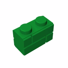 GOBRICKS GDS-631 Modified 1 x 2 with Masonry Profile - YWOBB