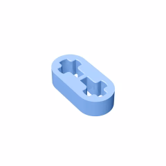 GOBRICKS GDS-688 Liftarm Thin 1 x 2 - Axle Holes - YWOBB