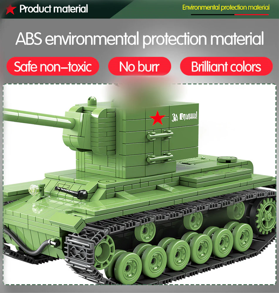 QuanGuan 100071 Soviet KV-2 Heavy Tank - YWOBB