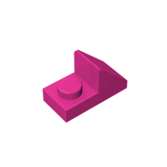 GOBRICKS GDS-832 Slope 45 2 x 1 with 2/3 Cutout - YWOBB