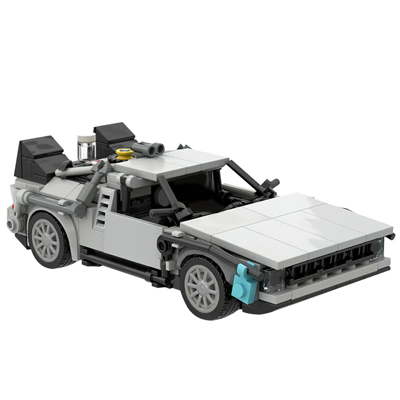 GOBRICKS MOC 30085 DMC DeLorean Time Machine - YWOBB