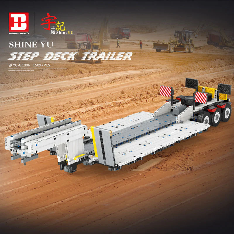 XINYU YC-GC 006 Step Deck Trailer - YWOBB