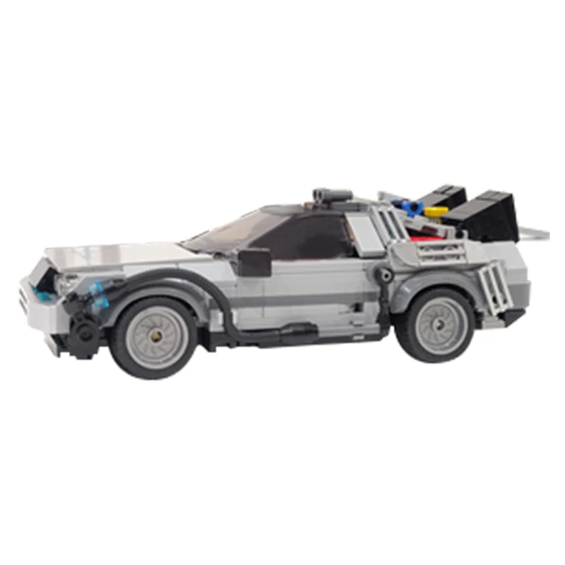 GOBRICKS MOC 108607 DeLorean Time Machine - YWOBB
