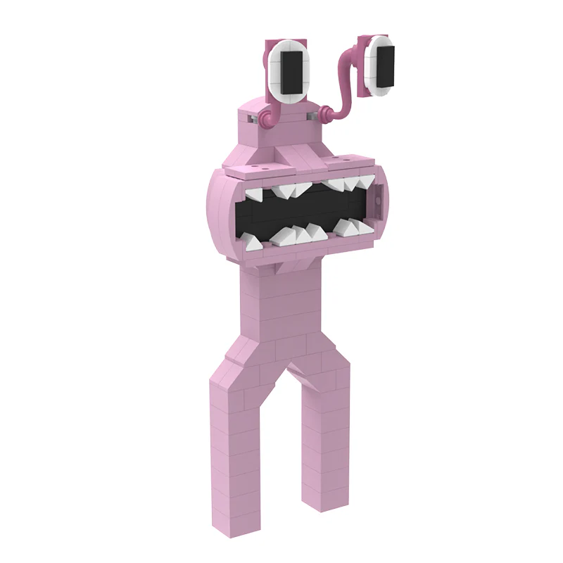 GOBRICKS MOC A0057 Ranbow Friends-Pink - YWOBB