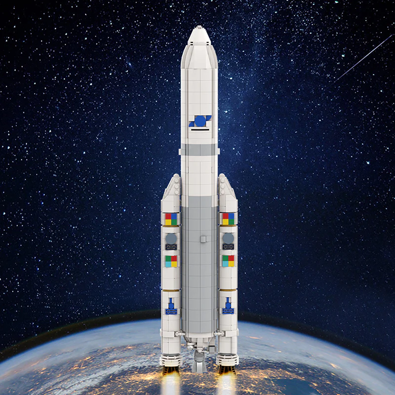 GOBRICKS MOC 93722 Ariane 5 ECA - YWOBB