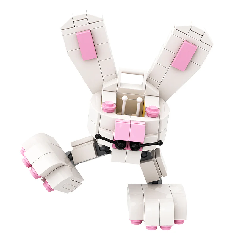 GOBRICKS MOC 142408 Bunny-bot - YWOBB