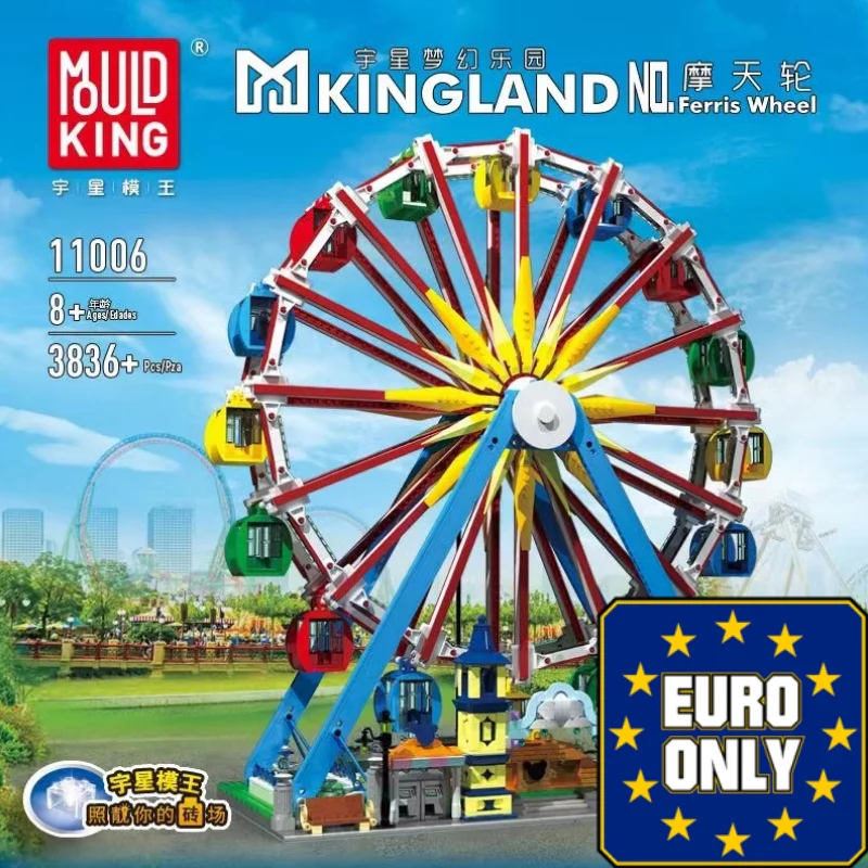 Mould King 11006 Ferris Wheel with Lights OVP EU Warehouse Version - YWOBB