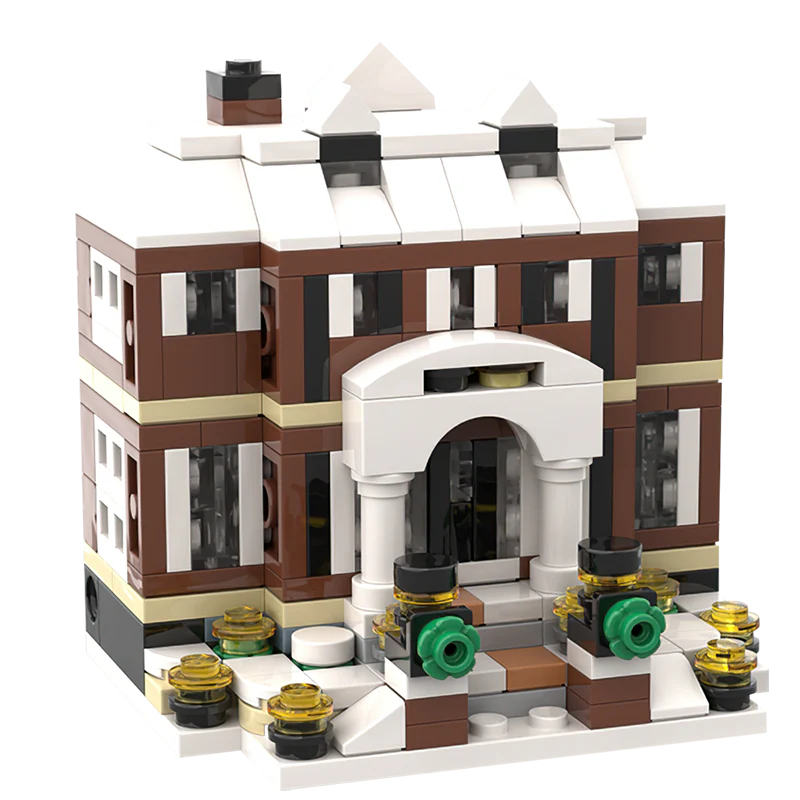 GOBRICKS MOC 125387 Mini 21330 Home Alone House - YWOBB