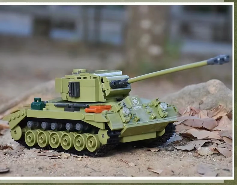 SLUBAN M38-B0860 US Army M26E1 Pershing Tank Second Variation - YWOBB