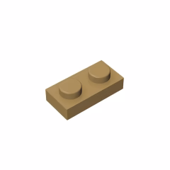 GOBRICKS GDS-502 Plate 1 x 2 - YWOBB