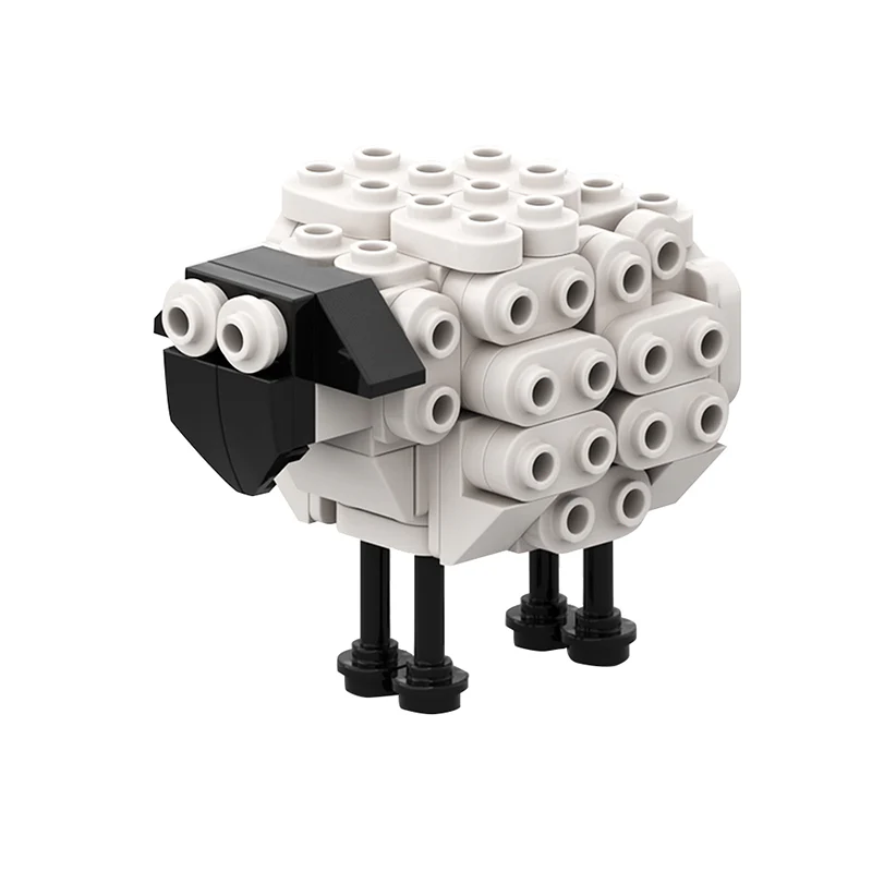 GOBRICKS MOC 107355 Sheep - YWOBB