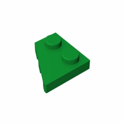 GOBRICKS GDS-559  Plate 2 x 2 Left - YWOBB