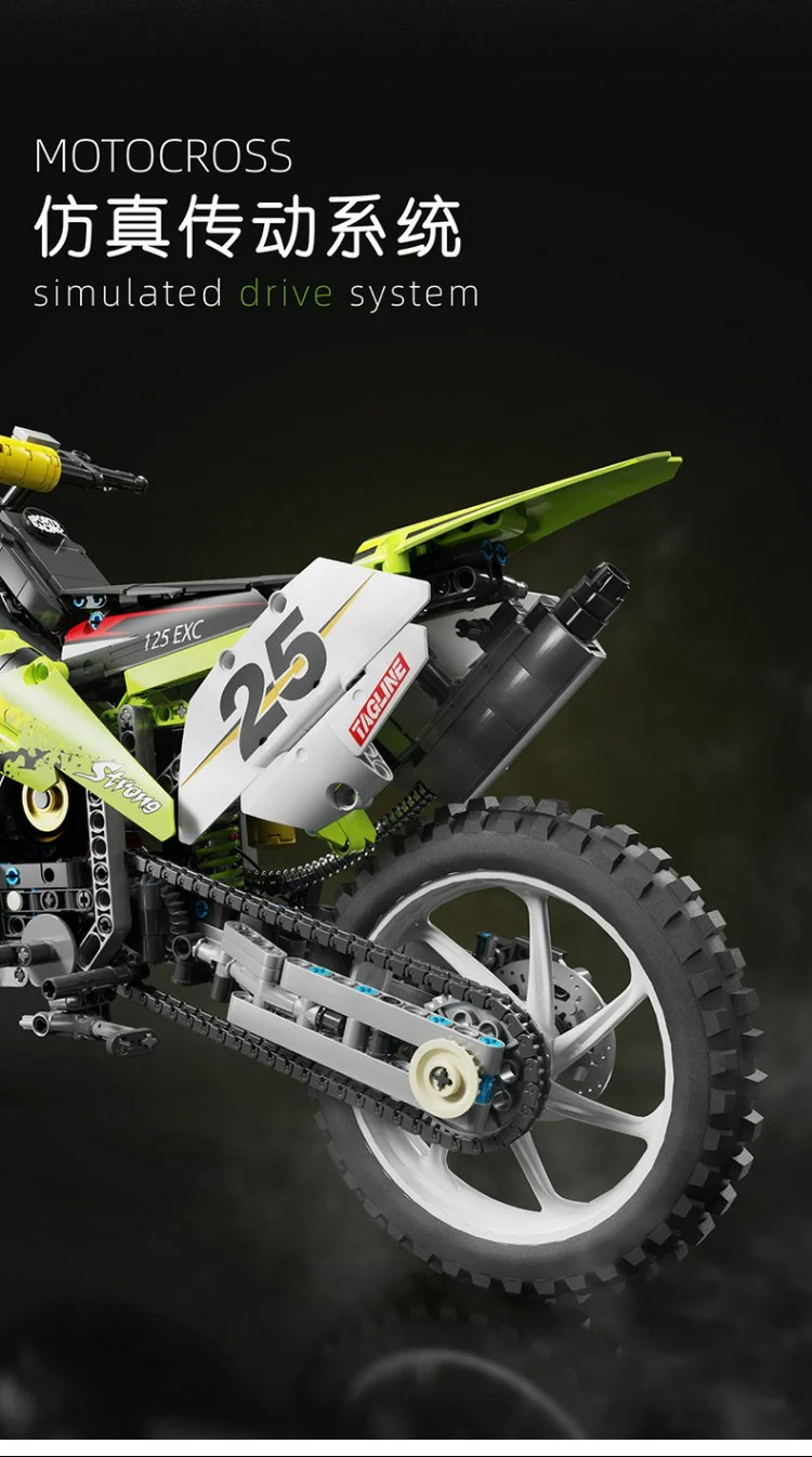 TGL T4018 1:5 Motocross - YWOBB