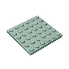 GOBRICKS GDS-523 Plate 6 x 6 - YWOBB