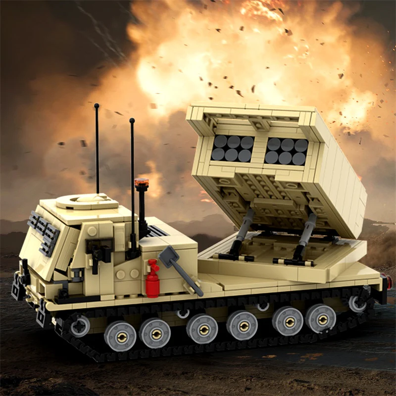 GOBRICKS MOC 155270 Missile Car - YWOBB
