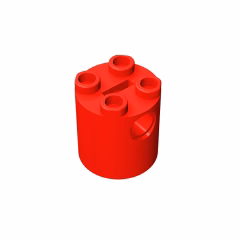 GOBRICKS GDS-772  Round 2 x 2 x 2 Robot Body - YWOBB