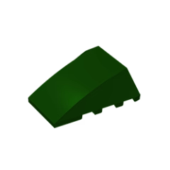 GOBRICKS GDS-730 Wedge 4 x 4 No Studs - YWOBB