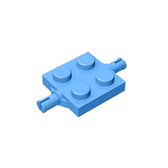 GOBRICKS GDS-1060 Modified 2 x 2 with Wheels Holder - YWOBB