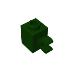 GOBRICKS GDS-724  Modified 1 x 1 with Clip - YWOBB