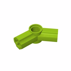 GOBRICKS GDS-919 Axle and Pin Connector Angled #4 - 135 degrees - YWOBB