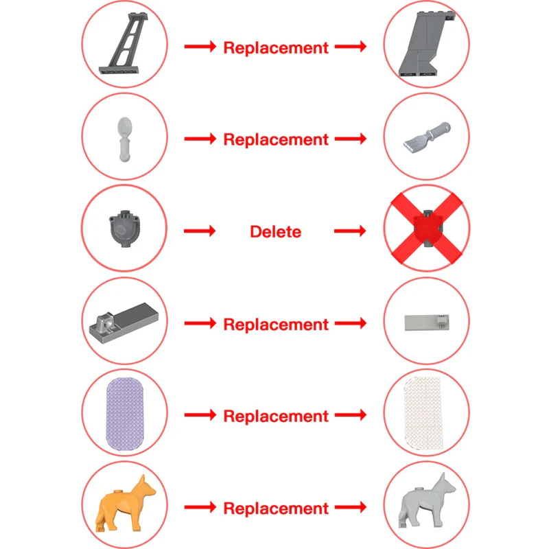 GOBRICKS MOC 180677 Red Rocket Modular Gas Station from Fallout - YWOBB