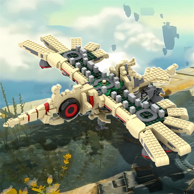 GOBRICKS MOC 170412 Divine Beast Vah Medoh - YWOBB
