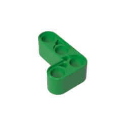 GOBRICKS GDS-21081 Technic, Liftarm, Modified Bent Thick L-Shape 2 x 3 - YWOBB