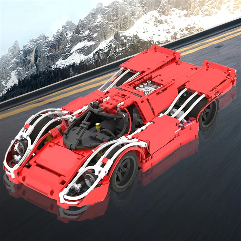 GOBRICKS MOC 32980 Porsche 917K No.23 - YWOBB