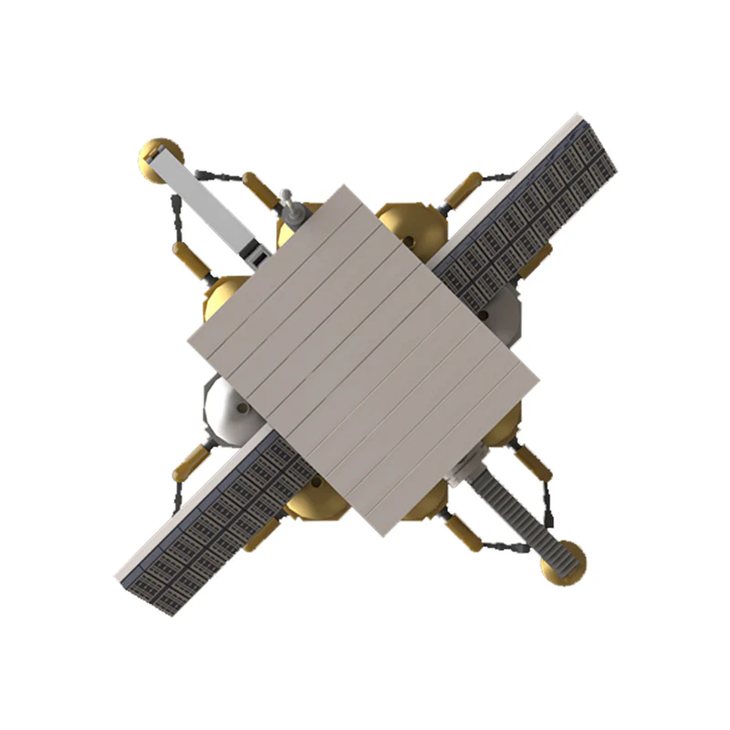 GOBRICKS MOC 100723 First Lunar Outpost Habitat - YWOBB
