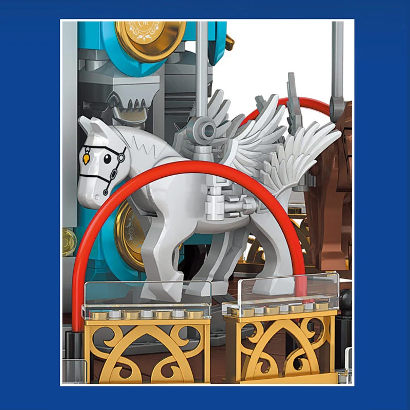 Mould King 11011 MKing Land Carousel - YWOBB