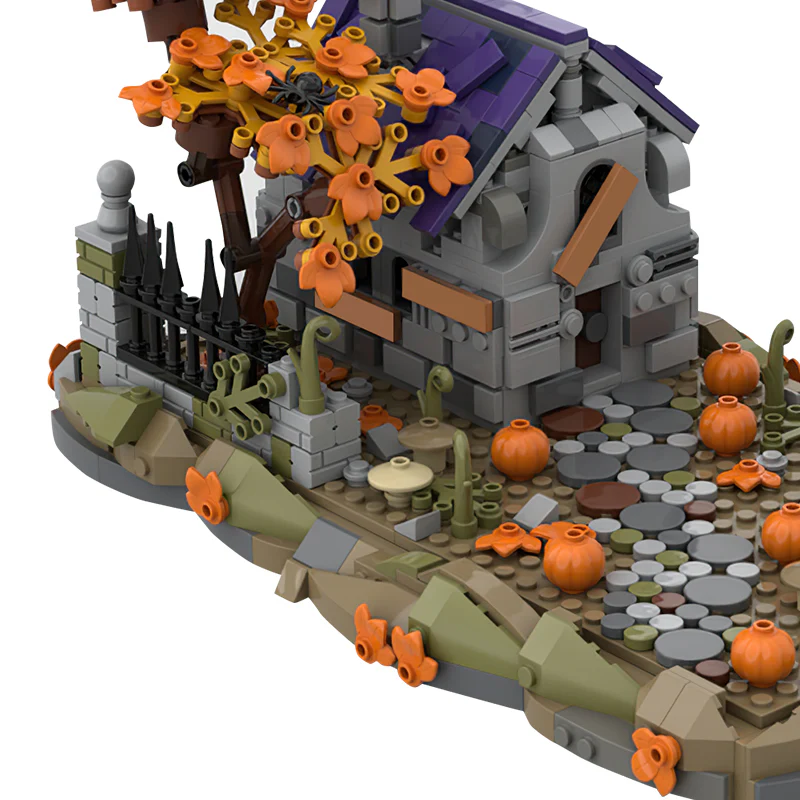 GOBRICKS MOC 118096 Witch House - YWOBB