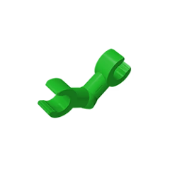 GOBRICKS GDS-1215 Arm Skeleton, Bent with Clips - YWOBB