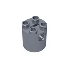 GOBRICKS GDS-772  Round 2 x 2 x 2 Robot Body - YWOBB