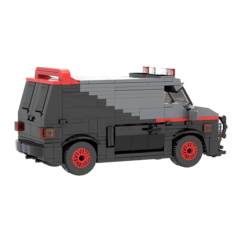 GOBRICKS MOC F-A0617 GMC Vandura - YWOBB