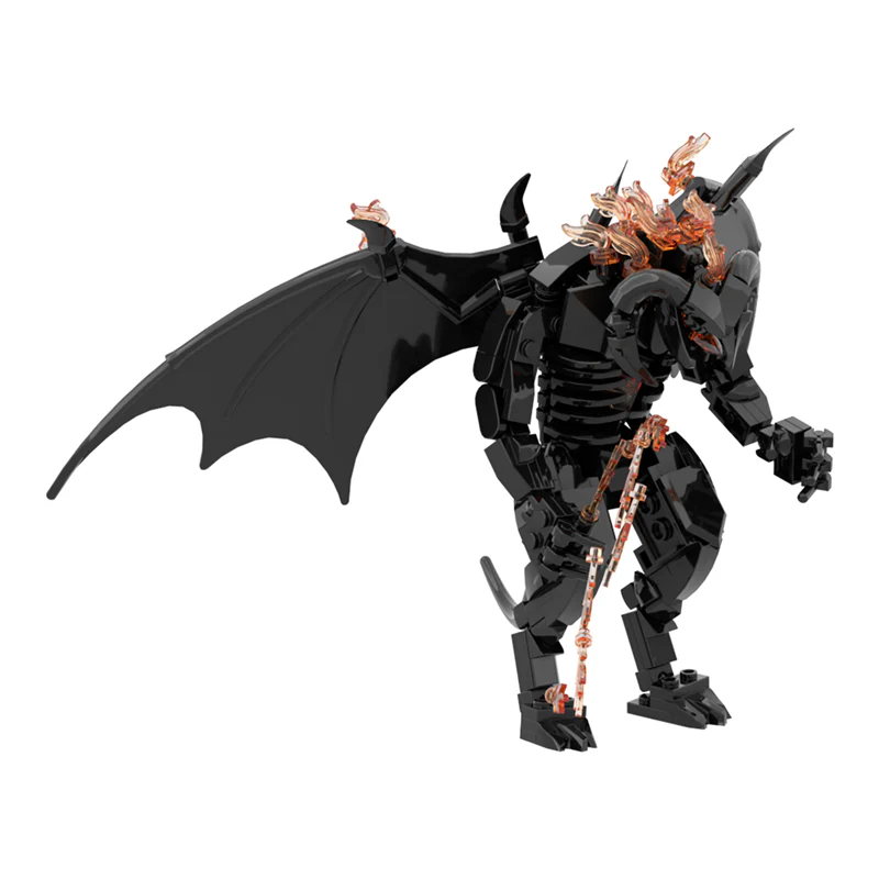 GOBRICKS MOC A1478 Lord of the Rings-Little Balrog - YWOBB