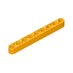 GOBRICKS GDS-666 Liftarm Thick 1 x 9 - YWOBB