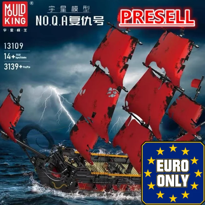 Mould King 13109 Pirates Of The Caribbean Q.A Revenger OVP EU Warehouse Version - YWOBB