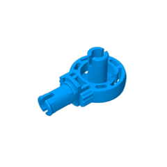 GOBRICKS GDS-1091 Technic Rotation Joint Ball Loop with Two Perpendicular Pins with Friction - YWOBB