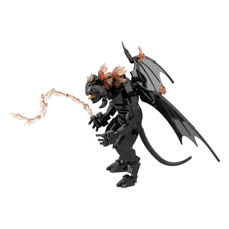 GOBRICKS MOC A1478 Lord of the Rings-Little Balrog - YWOBB