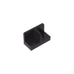 GOBRICKS GDS-2027 Panel 1 x 2 x 1 with Rounded Corners and Center Divider - YWOBB