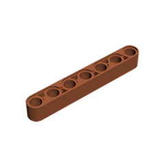 GOBRICKS GDS-665 Liftarm Thick 1 x 7 - YWOBB