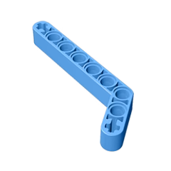 GOBRICKS GDS-674 Modified Bent Thick 1 x 9 - YWOBB