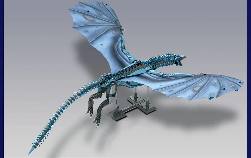 18K K90 the Game of Thrones Dragons - YWOBB