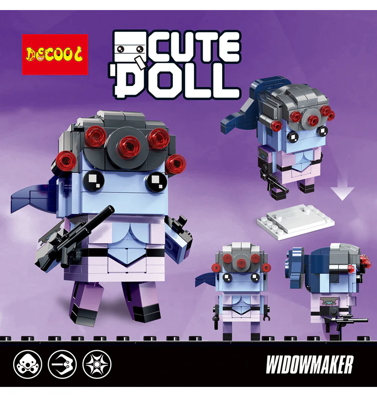 DECOOL 6847-6858 Overwatch Fighers - YWOBB