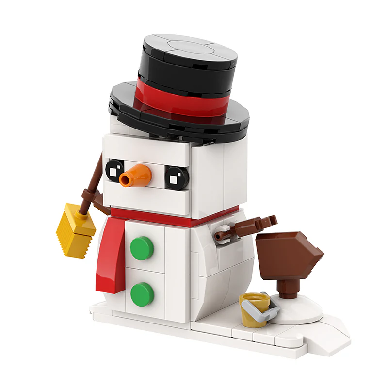 GOBRICKS MOC A0613Y01 Snowman - YWOBB