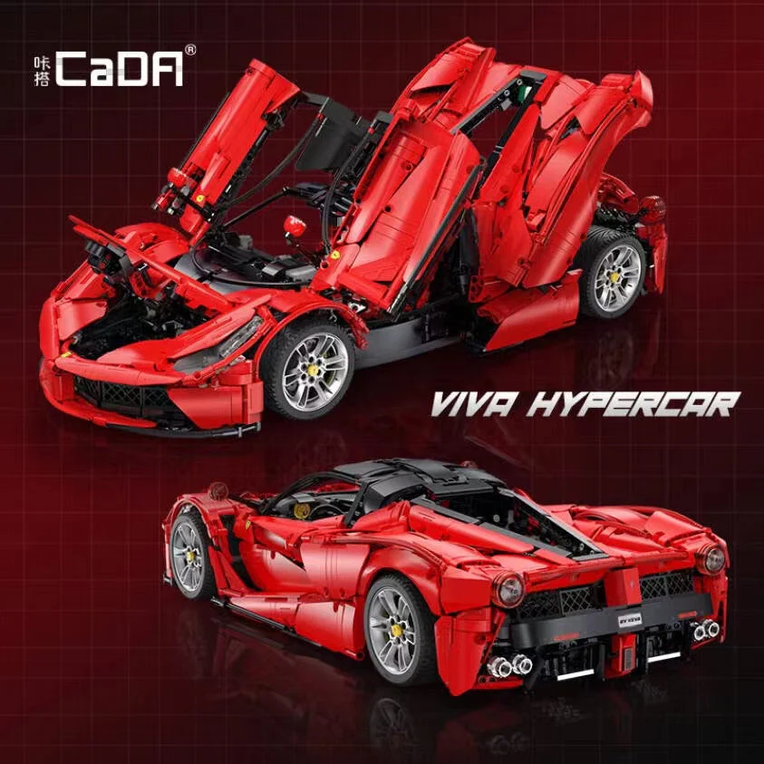 CADA C61505 1:8 Ferrari Laferrari OVP US Warehouse Version - YWOBB
