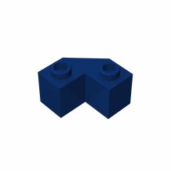 GOBRICKS GDS-610  Modified Facet 2 x 2 - YWOBB