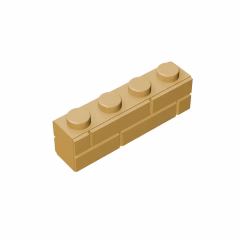 GOBRICKS GDS-632 Modified 1 x 4 with Masonry Profile - YWOBB