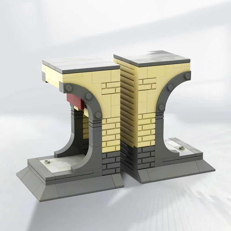 GOBRICKS MOC 80645 Platform 9 3/4 - YWOBB